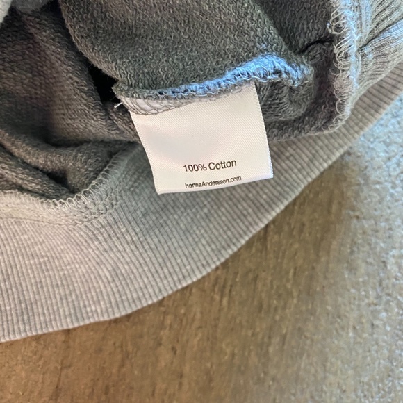 Hanna Andersson Print Sweatshirt Size 140 or 10 -N8 - Picture 3 of 6